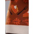 thumbnail image 4 of 3D Turkey Ugly Holiday Sweater for Adults, 4 of 8