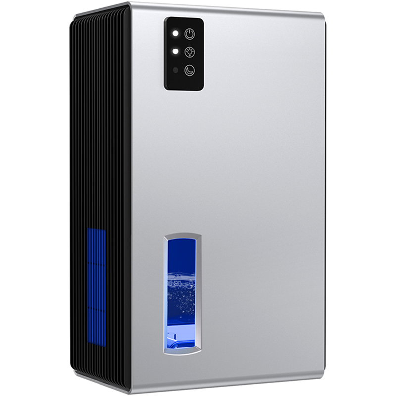 Compact Dehumidifier with 95oz Tank, 7-Colour Light & 2 Working Modes