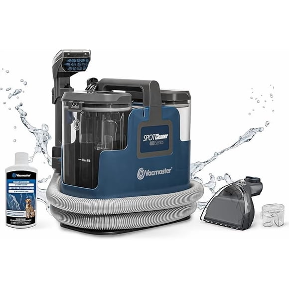 Vacmaster SCB301 400 Series Machine Portable de Nettoyage de Taches sur Tapis et Rembourrage, Aspiration Puissante de 15 kPa avec Outils Polyvalents pour Animaux de Compagnie, Tapis de Zone et Canapés