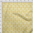 thumbnail image 3 of oneOone Silk Tabby Fabric Leaves & Floral Block Print Fabric By Yard 42 Inch Wide, 3 of 4