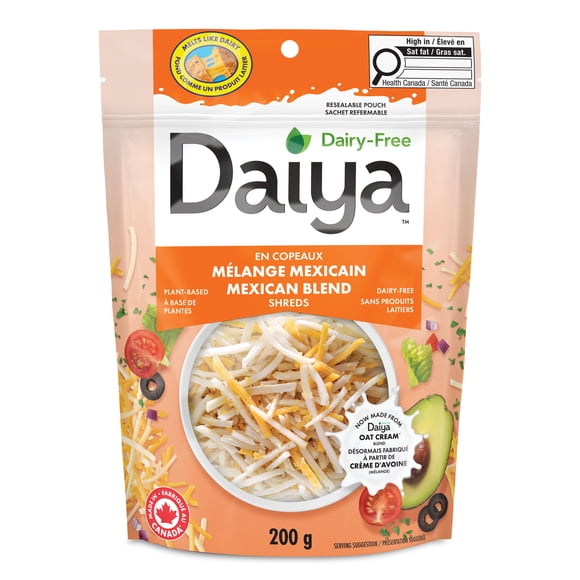 Daiya Dairy Free Mexican Blend Cheese Shreds, Vegan