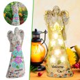 thumbnail image 2 of Outdoor Lights Solar Powered Decorative Outdoor Gardening Angel Wing Light Resin Handicraft Ornaments Solar Lights Outdoor Garden Decorative Decorative Solar Lights Outdoor Garden, 2 of 8