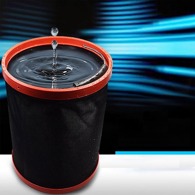 Danhjin Water Pail Car Wash Bucket Portable Multifunctional 2000D Cloth Highest Grade Folding Bucket Car Water Bucket 12L