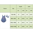 thumbnail image 3 of Gupgi Baby Girls Denim Rompers 6M 12M 18M 24M Flower Rabbit Embroidery Bodysuits Infant Sleeveless Straps Easter Jumpsuit Headband, 3 of 9