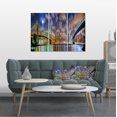 thumbnail image 1 of Manhattan in Memory of September 11 - Cityscape Canvas Print, 1 of 1