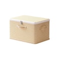 thumbnail image 2 of Aufmer Fabric Storage Box With Drawers, Lockable Closet Organizer Bins, Foldable Combination Storage Unit, Home Wardrobe Blanket Container, Toy Clothing Shelf Basket, 2 of 6