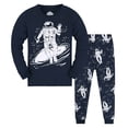 thumbnail image 1 of MIASHUI Ensemble de Pyjama pour Petits Grands Garçons Filles, Pyjamas pour Enfants en Coton, Bleu, 8-9 Ans, 1 of 3