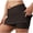 Coffee, variant on BLVB Women's Athletic Skort with Built-In Shorts Tennis Skirt Crossover Waist Side Slit Workout Golf Yoga Shorts