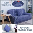 thumbnail image 3 of Unique Bargains Housses de Sofa 1 Pce Tissu Polyester Spandex Extensible Housse Florale, 3 of 8