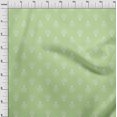 thumbnail image 4 of oneOone Georgette Viscose Light Green Fabric Asian Block Sewing Material Print Fabric By The Yard 42 Inch Wide, 4 of 4