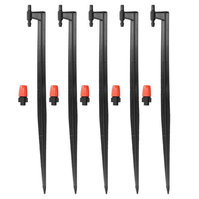 20pcs Ground Rod Watering Sprinklers Durable Ground Rod Atomizing Nozzle Uniform Spraying Garden Irrigation Atomizing Sprinkler Nozzle