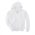 thumbnail image 1 of Hanes Comfortblend EcoSmart Chandail à Capuchon à Fermeture Éclair Intégrale pour Enfants, m, Blanc, 1 of 1