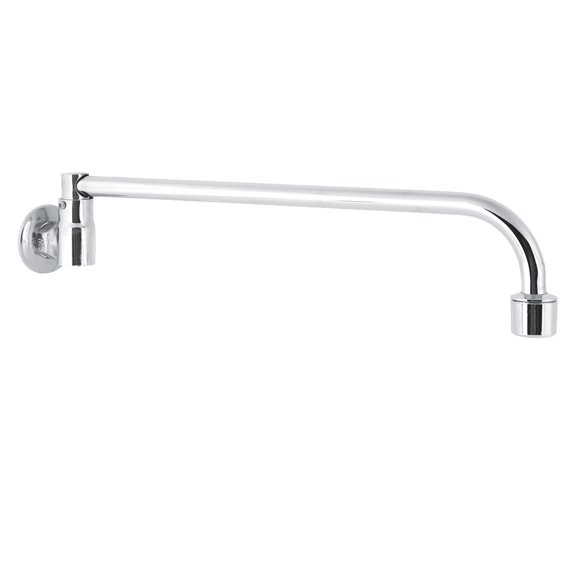 Liukouu Water Faucet ,G1/2" Wall Mounted Single Hole Restaurant Kitchen Sink Water Faucet Cold Water Tap