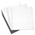 thumbnail image 2 of Domtar Paper 951028 9.5 in. Computer Paper- 3000 Sheets- White, 2 of 2