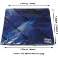 thumbnail image 3 of Gaming Mouse Pad NonSlip Rubber Base with Smooth Surface for Precise Control Compact 9.5"x7.9" Size Galaxy Universe Theme Perfect for Laptop and Office Use, 3 of 3