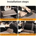 thumbnail image 2 of axGear Car Back Seat Mattress Foldable Portable Travel Camping Sleep Mat Non-Inflatable, 2 of 9