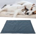 thumbnail image 4 of Pet Sleeping Mat AntiBite Universal Washable Waterproof Pads Soft Mattress for Dogs Cats(Navy Blue L), 4 of 14