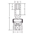 thumbnail image 3 of Grey Pneumatic 2024UMD Douille Universelle 0.5 Po x 24 mm, 3 of 3