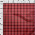 thumbnail image 3 of oneOone Cotton Flex Red Fabric Check Fabric For Sewing Printed Craft Fabric By The Yard 40 Inch Wide, 3 of 4