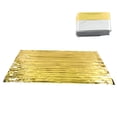 thumbnail image 2 of Thermal Blanket, Emergency Blankets Insulation Capacity  For Travel For Wild Exploration For Outdoor 160x210cm, 2 of 8
