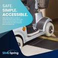 thumbnail image 5 of Silver Spring Solid Rubber Threshold Ramp for Wheelchairs, Scooters & More, 2" Rise, Black, 5 of 5
