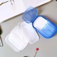 thumbnail image 3 of pitrice 20pcs/Box Disposable Soap Paper Flakes Washing Cleaning Hand Bath Travel Scented Slice Sheets, 3 of 8