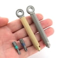 thumbnail image 3 of Riwcyla Manual Magnetic Modular Screwdriver with Replaceable Flathead and Crosshead Screwdriver Bits Carrying Tungsten Steel End Window Breaking Function Multifunctional Tool Set Ti Alloy and Brass, 3 of 6