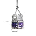 thumbnail image 3 of TIMIFIS Acrylic Bottle Automotive Diamond Perfume Bottle Pendant Car Perfume Bottle Car Pendant Rearview Mirror Car Car Hanging Empty Bottle Other Exterior Accessories, 3 of 7