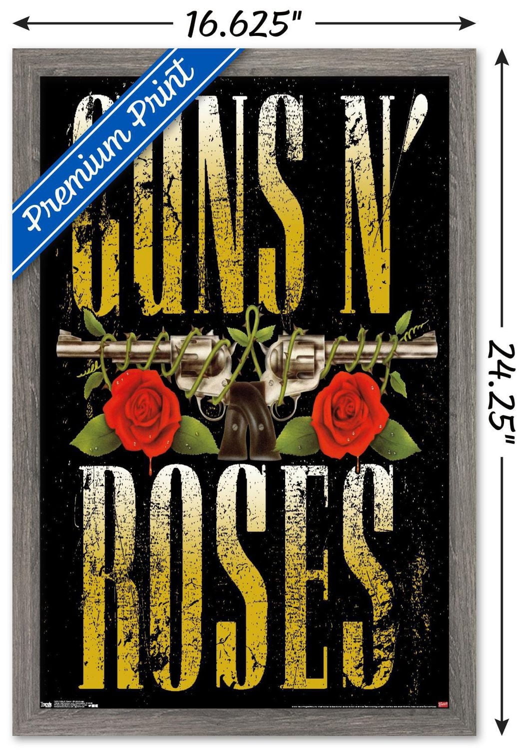 Guns N' Roses - Logo empilé