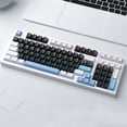 thumbnail image 1 of COFEST Clavier Mécanique Véritable Russe Clavier de Jeu Russe Clavier Filaire à Commutation à Chaud Bleu, 1 of 8