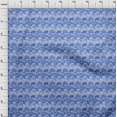 thumbnail image 4 of oneOone Cotton Poplin Medium Blue Fabric Abstract Sewing Craft Projects Fabric Prints By Yard 42 Inch Wide, 4 of 4