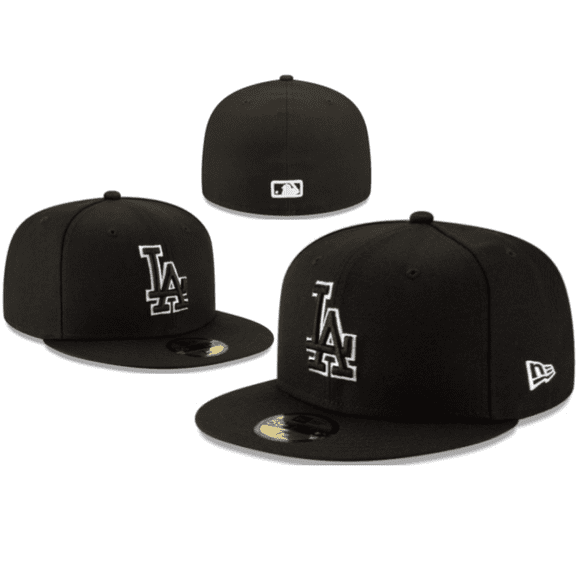 Design New Era MLB LA Dodgers Los Angeles Men Women Close Full Fitted Cap Hip Hop Hat Topi new era cap mens cap close cap hats caps baseball cap for men cycling cap big size