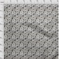 thumbnail image 4 of oneOone Cotton Silk Black Fabric Floral & Greenery Sewing Craft Projects Fabric Prints By Yard 42 Inch Wide-F6, 4 of 5