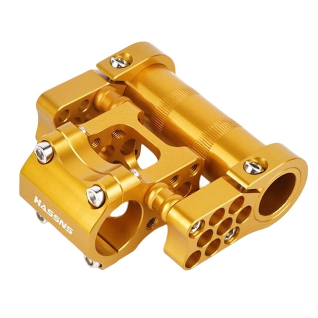 Bike Handlebar Double Stem Ultralight for Mountain Road Cycling Accessory Repair Parts