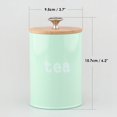 thumbnail image 3 of Condiment Pot Seasoning Container Spice Kitchen Sugar w/ Lid Green, 3 of 8