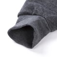 thumbnail image 5 of Kmbangi Men Sports Set, Solid Color Hoodie Zip Tops, Long Loose Pants Suit, 5 of 5