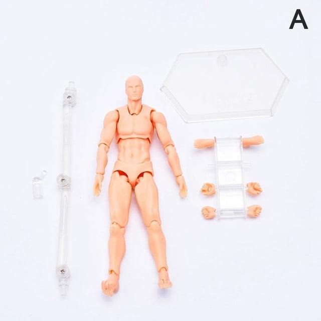 1 Set Anime Drawing Figures For Artists Body Action Figure Model Human Toy Doll