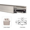 thumbnail image 2 of WAC Lighting J-ENDCAP-BN J Bouchon de Rail, Nickel Brossé, 2 of 3