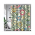 thumbnail image 1 of Walson Bathroom Showering Curtain Waterproof Polyester Modern Style Bathing Printing Curtains Decoration Drape Household Toilet Type 9, 1 of 9