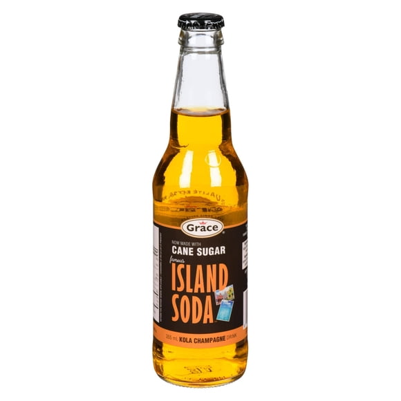 Champagne kola Island Soda de Grace, 355ml bouteille