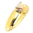 thumbnail image 3 of Metal Boat Style Guitar Input Jack With String Fixators, 6.35mm Jack, For Electric Guitars, 3 of 8