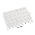 thumbnail image 3 of WHEANG Clearance Dividers Craft Tackle Organizer Storage Containers Box Clear Jewelry Storage Box Detachable Case Craft Beads Organizer, 3 of 4