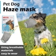 thumbnail image 3 of Masque à Gaz et Buse Réglables pour Chien – Filtre à Air Réutilisable et Respirant avec Filtres Remplaçables pour Grands et Petits Chiens – Anti-Buée, Fumée, Protection contre la Pollution-S*1 Pce, 3 of 8