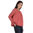 thumbnail image 2 of Moomaya Haut en Dentelle Style Victorien pour Femmes Manches Longues Tunique Décontractée Unie, 2 of 6