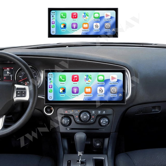 ZWNAV 15.8 inch Android 15 Car Radio For Dodge Challenger 2011-2014 HD Multimedia Video Player Navigation GPS DVD 4G DSP Stereo Bluetooth