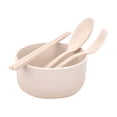 thumbnail image 2 of Three-Piece Tableware Set with Bowl, Spoon, Fork & Chopsticks for Complete Meals | Durable Dishwasher Safe Utensils, 2 of 5