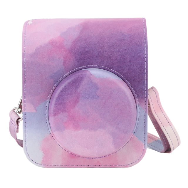 Camera Protective Bag, Mini Instant Leather Case, for Mini 12, With Adjustable Shoulder Strap