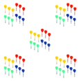 thumbnail image 3 of Youkk 12 Pieces/Set Professional Magnetic Darts Flat Head Lightweight Reusable Practical Safety Replacement Darts Gift 5Set, 3 of 6