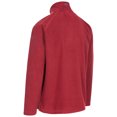 thumbnail image 2 of Trespass Mens 1/2 Zip Microfleece Blackford Merlot in Size - S, 2 of 7