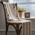 thumbnail image 4 of Kcavykas Home Decor,Bedding,Covers,Towel,Curtain,Rustic Boho Table Runner Tablecloth with Fringe for Kitchen Home And Meal Wedding Decor, 4 of 7